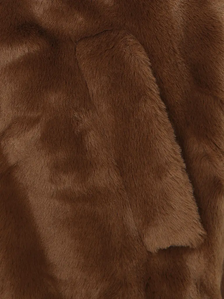 VERO MODA | Nombre del producto: Chaleco de piel sintética VMSONJAPOPPY | Marrón