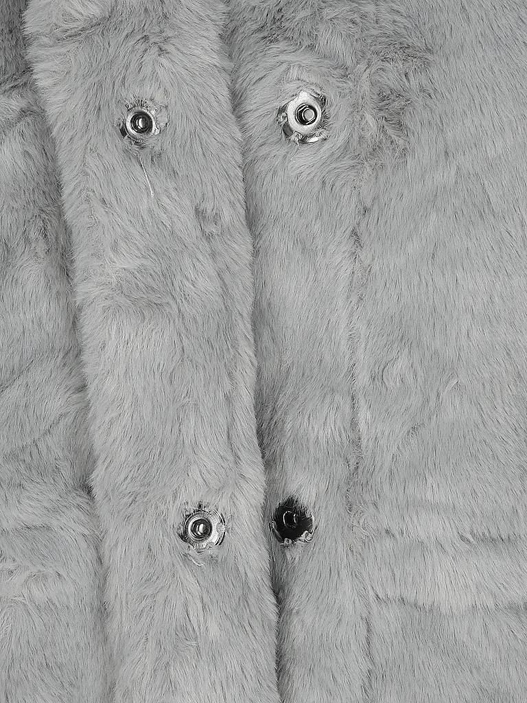 VERO MODA | Nombre del producto: Chaleco de piel sintética VMSONJAPOPPY | Gris