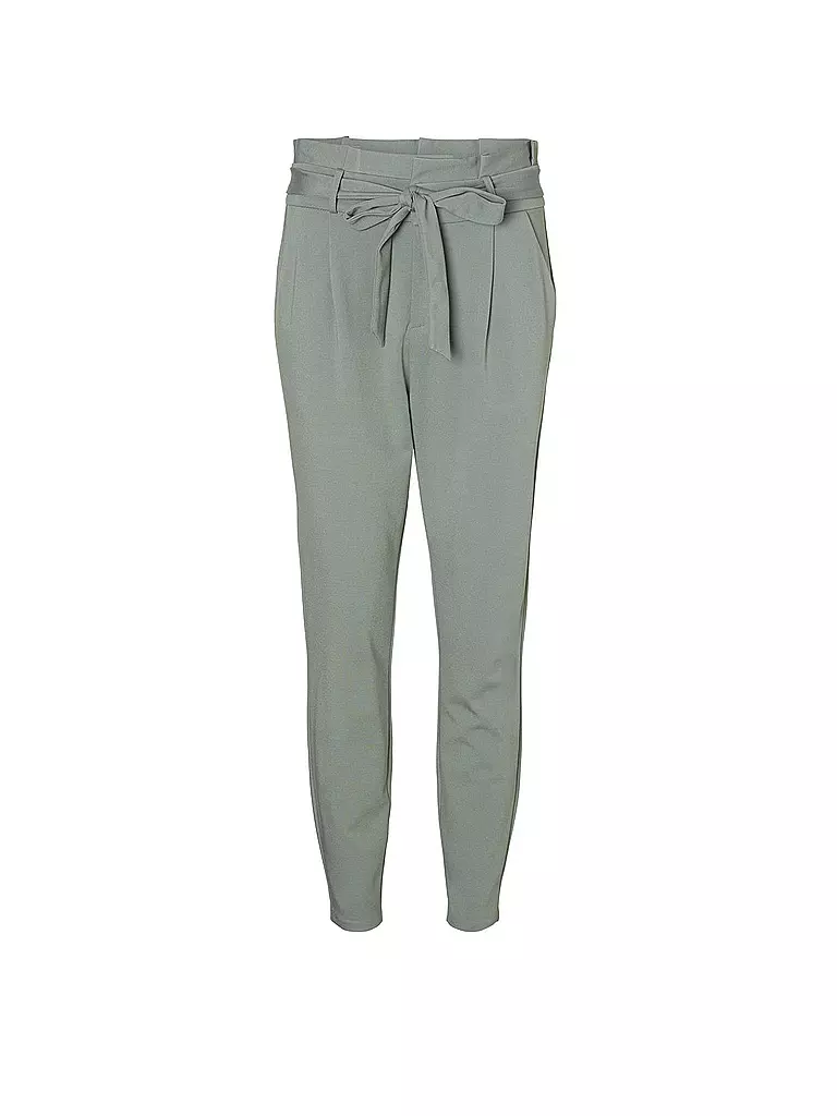 VERO MODA | Pantalón de talle alto corte holgado VMEVA | Verde