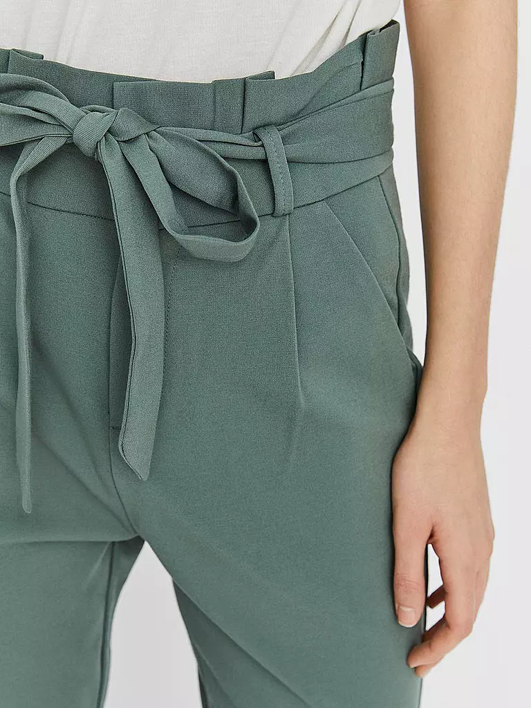 VERO MODA | Pantalón de talle alto corte holgado VMEVA | Verde