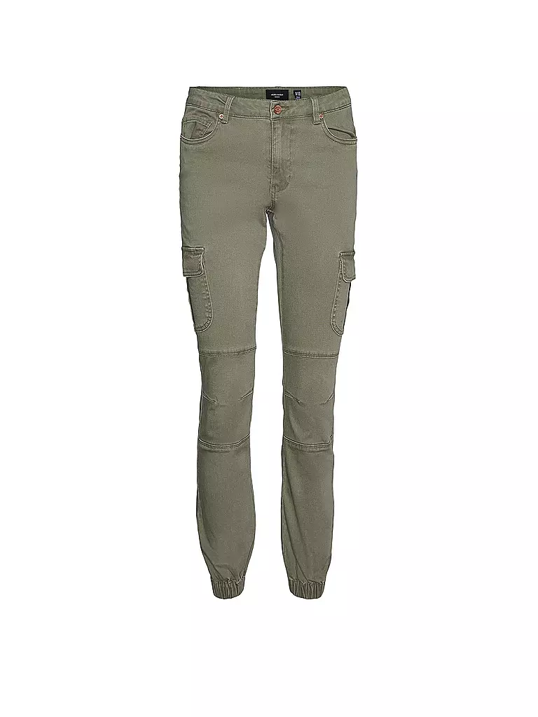VERO MODA | Pantalones cargo VMIVY | Oliva