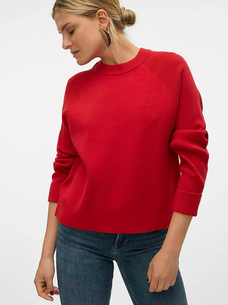 VERO MODA | Pullover  VMGOLD | Rojo