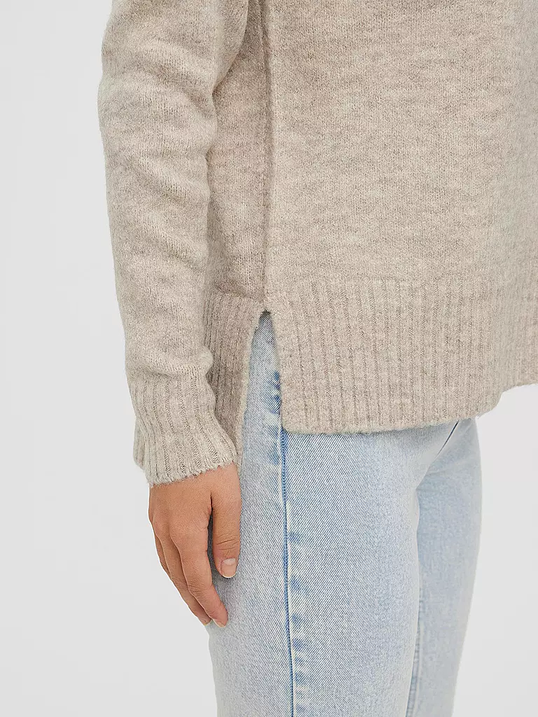 VERO MODA | Pullover Oversized Fit  VMLEFILE | Crema