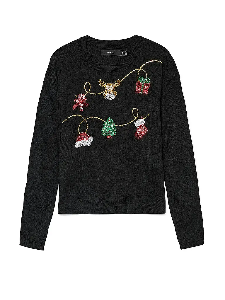 VERO MODA | Pullover VMGLITTER | Negro