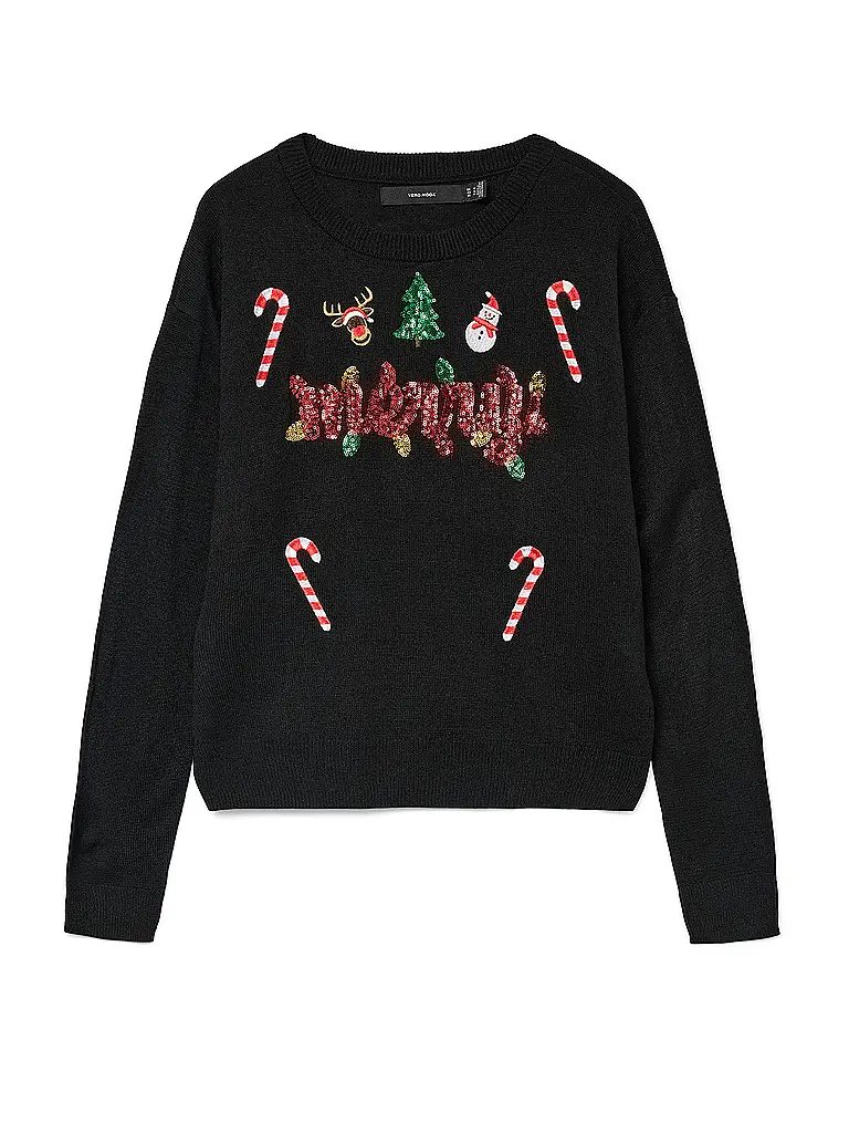 VERO MODA | Pullover VMGLITTER | Negro
