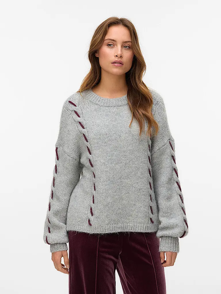 VERO MODA | Pullover VMILINA | Gris claro
