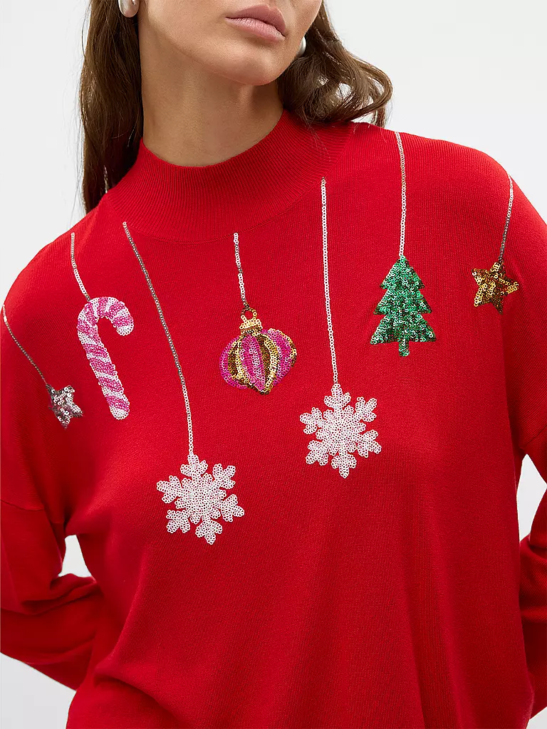 VERO MODA | Pullover VMNEWQUEENGUARD | Rojo