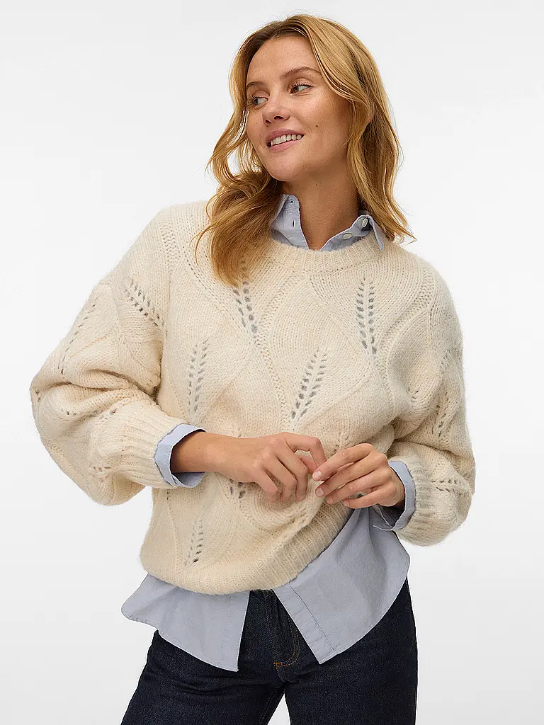 VERO MODA | Pullover VMZENIA | Crema