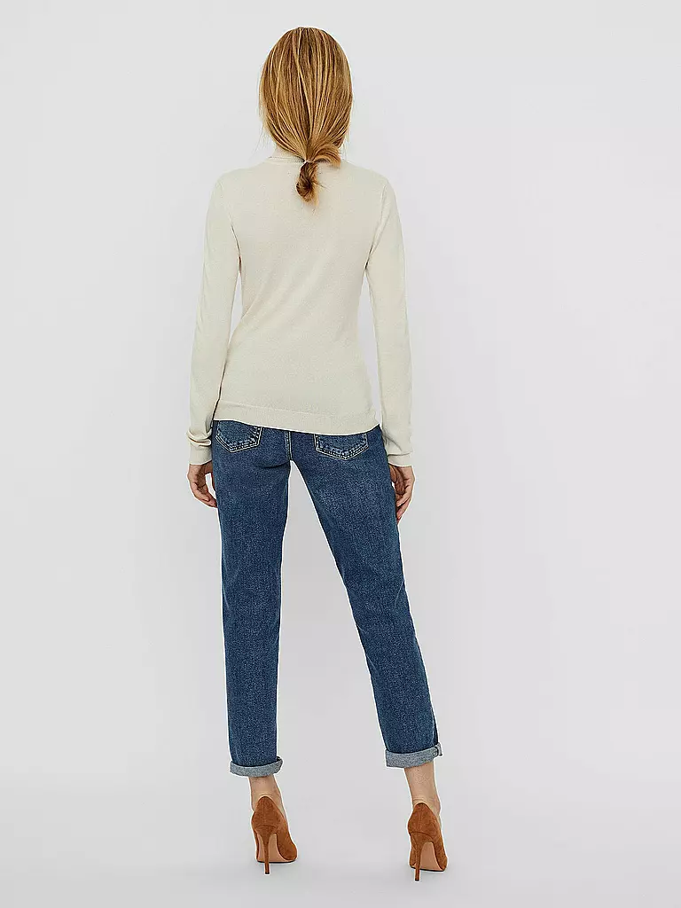 VERO MODA | Rollkragenpullover VMGLORY  | Crema