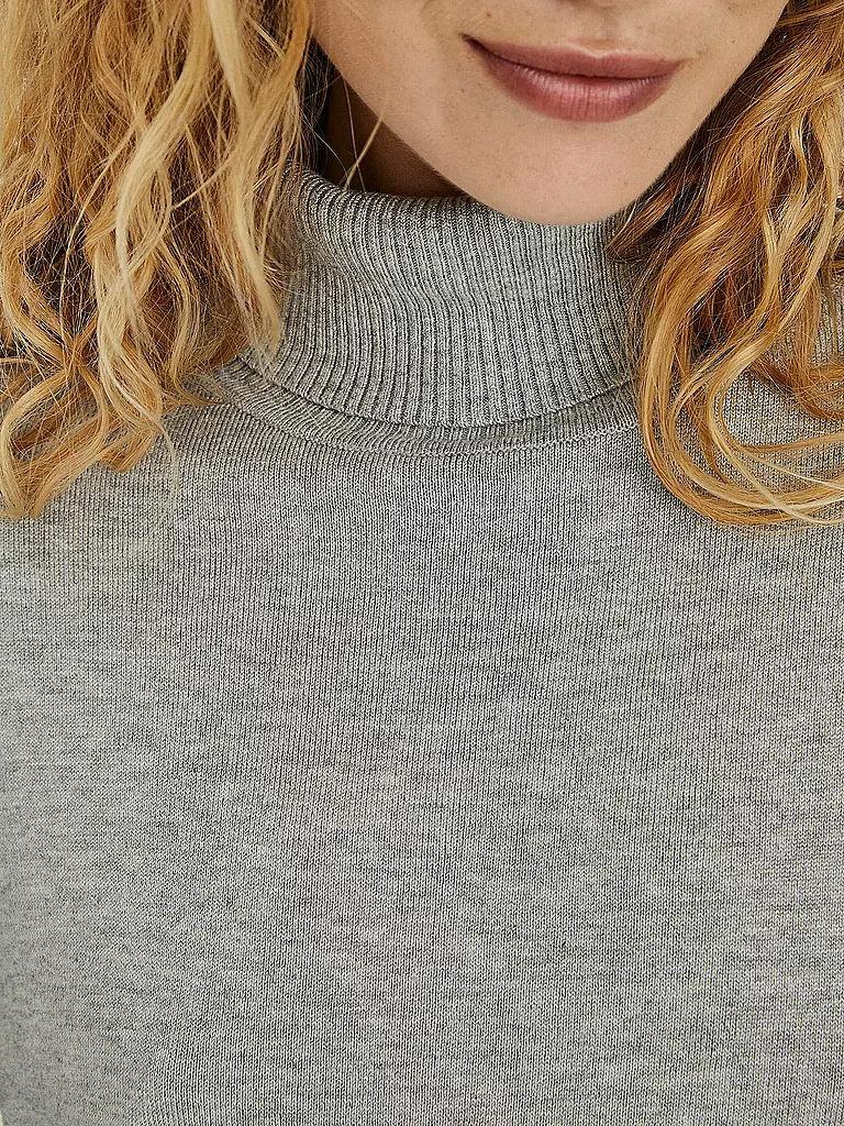 VERO MODA | Rollkragenpullover VMGLORY | Gris claro