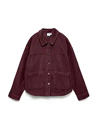 VERO MODA | Sobrecamisa VMJAMIE | Rojo oscuro
