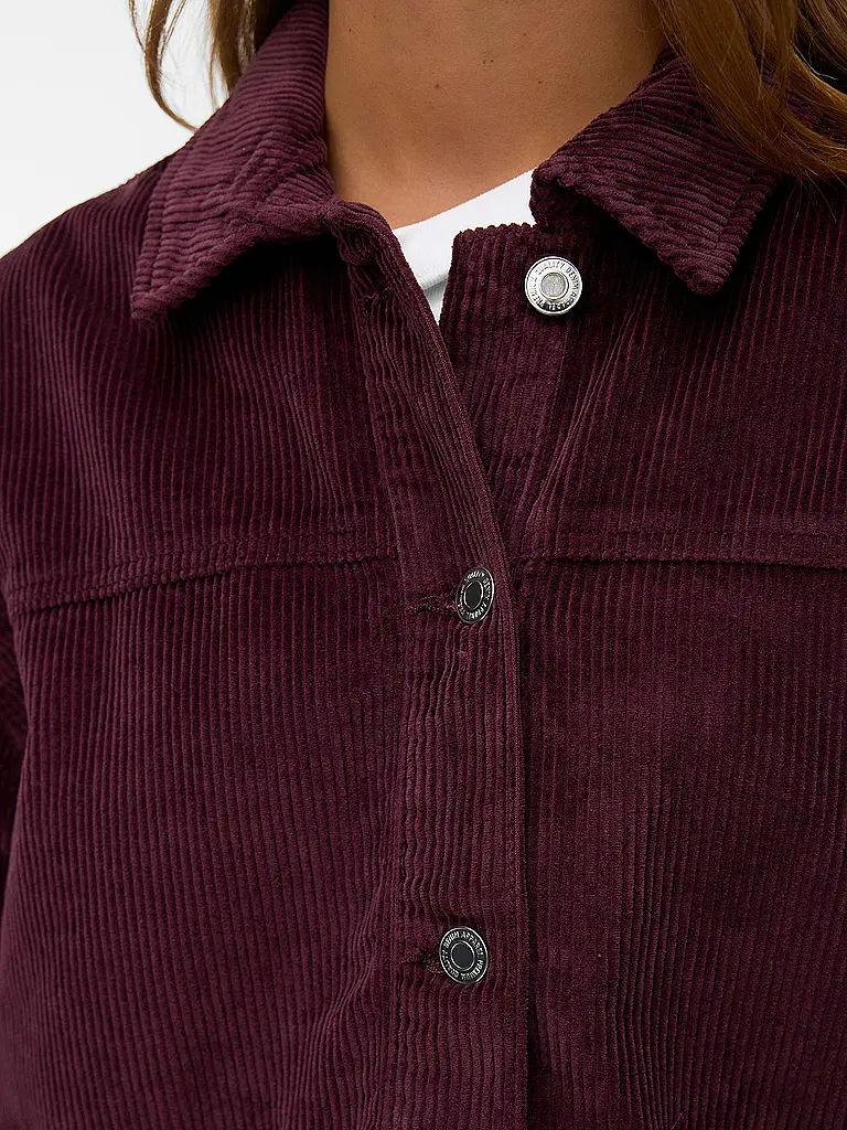 VERO MODA | Sobrecamisa VMJAMIE | Rojo oscuro