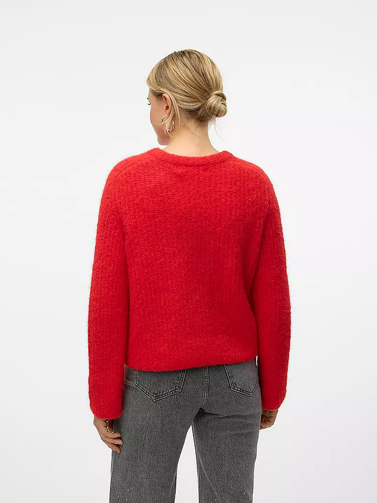 VERO MODA | Strickjacke  VMAWSOME | Rojo