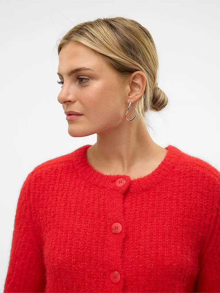 VERO MODA | Strickjacke  VMAWSOME | Rojo