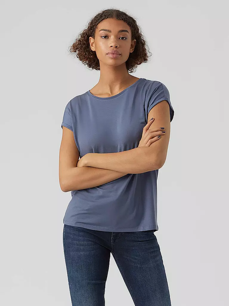 VERO MODA | T-Shirt VMAVA | Azul