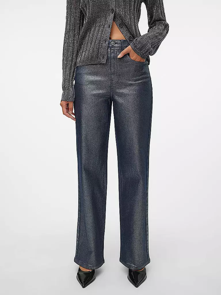 VERO MODA | Vaqueros de talle alto y pernera ancha VMTESSA | Azul