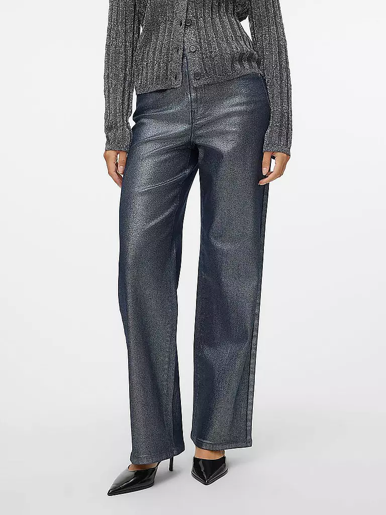 VERO MODA | Vaqueros de talle alto y pernera ancha VMTESSA | Azul