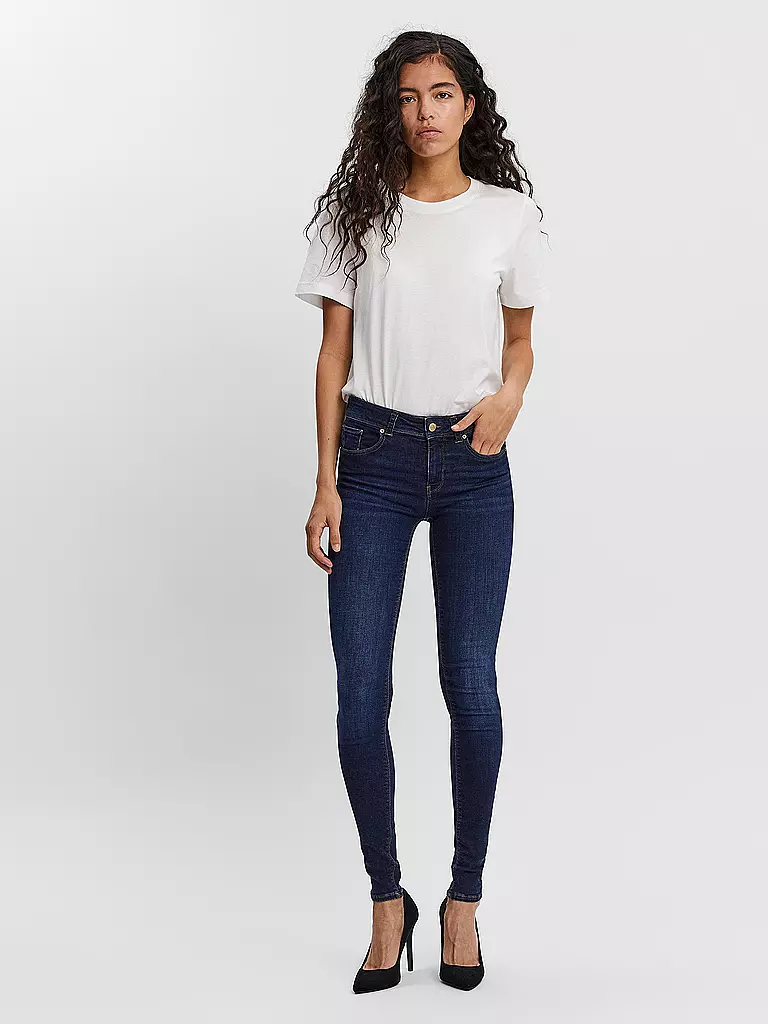 VERO MODA | Vaqueros Slim Fit VMLUX | Azul oscuro