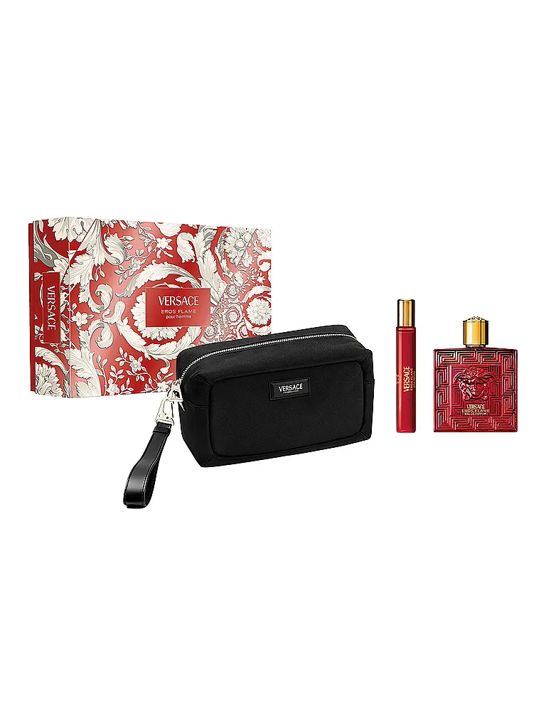 VERSACE | Set de regalo - Eros Flame pour Homme Eau de Parfum Set 100ml / 10ml | Sin color