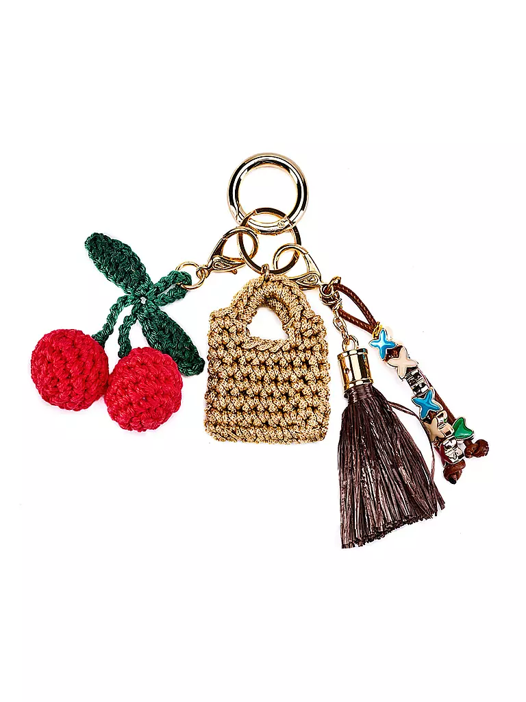 VIAMAILBAG | Llavero GANCHILLO | Beige