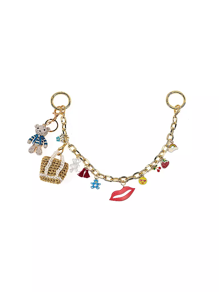 VIAMAILBAG | Llavero OSO BRILLANTE | Oro