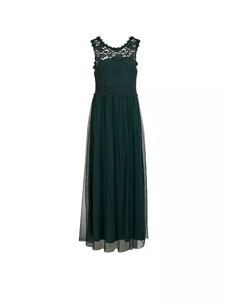 VILA | Abendkleid VILYNNEA | Verde oscuro