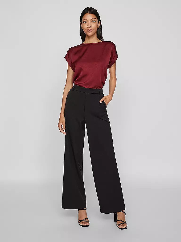 VILA | Blusón VIELLETTE | Rojo oscuro