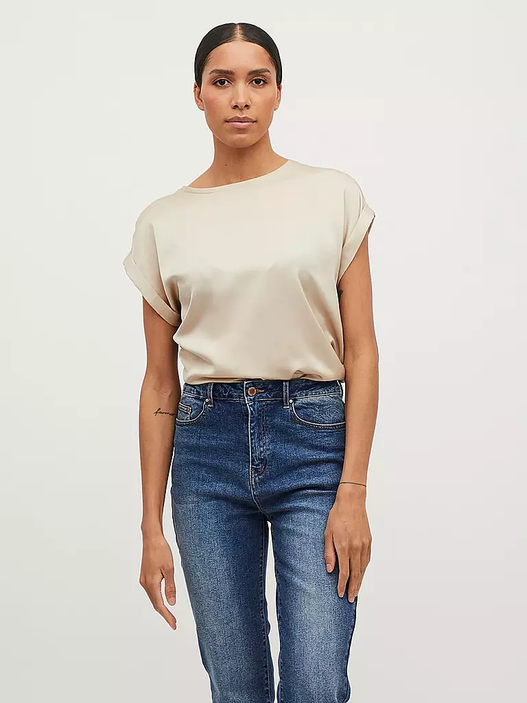 VILA | Blusenshirt VIELLETTE | creme