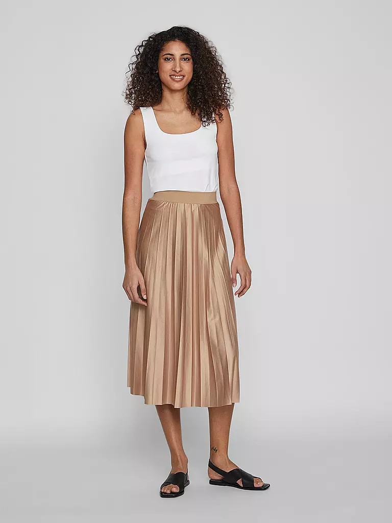 VILA | Falda plisada VINITBAN | Beige