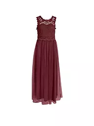 VILA | Maxi vestido VILYNNEA | Rojo oscuro