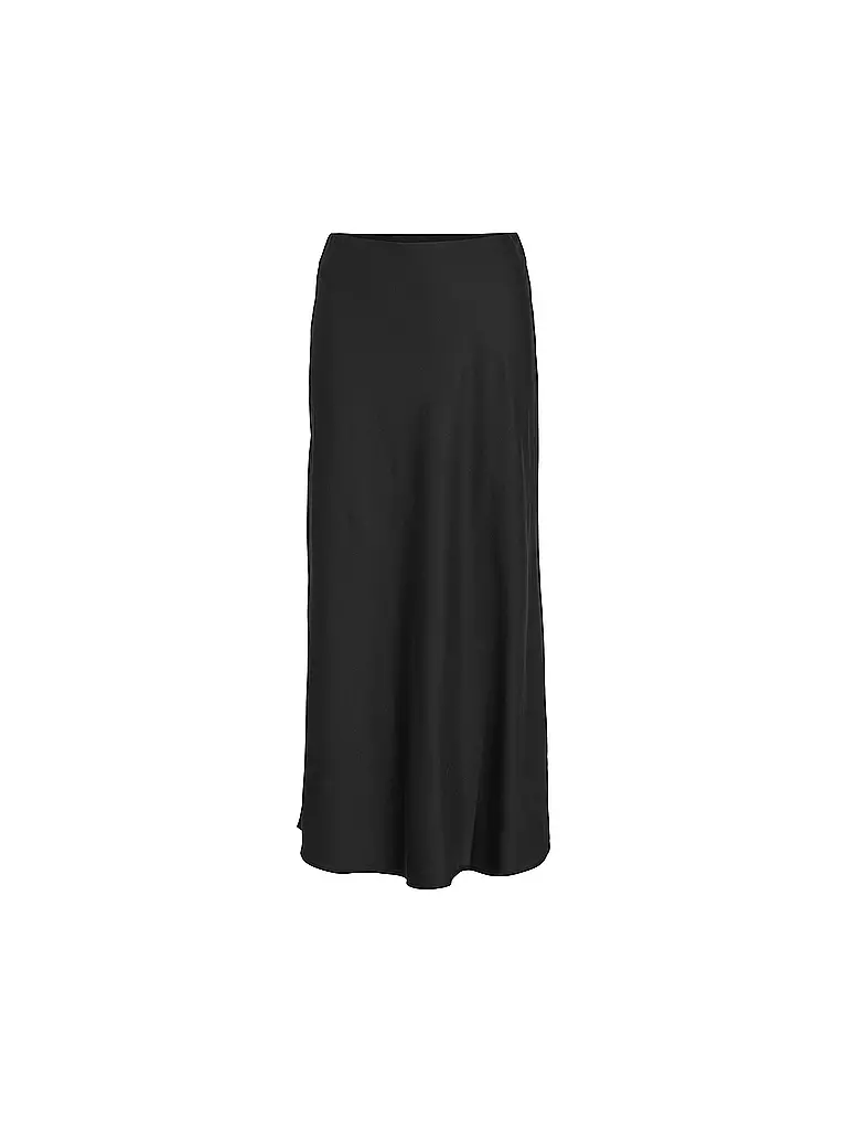 VILA | Midi falda VIELLETTE | schwarz