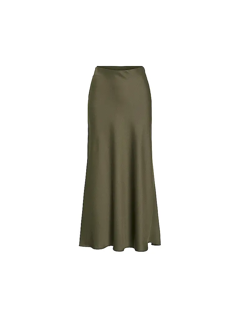 VILA | Midi falda VIELLETTE | olive