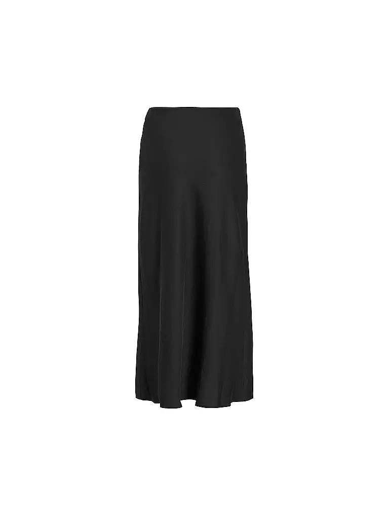 VILA | Midi falda VIELLETTE | schwarz