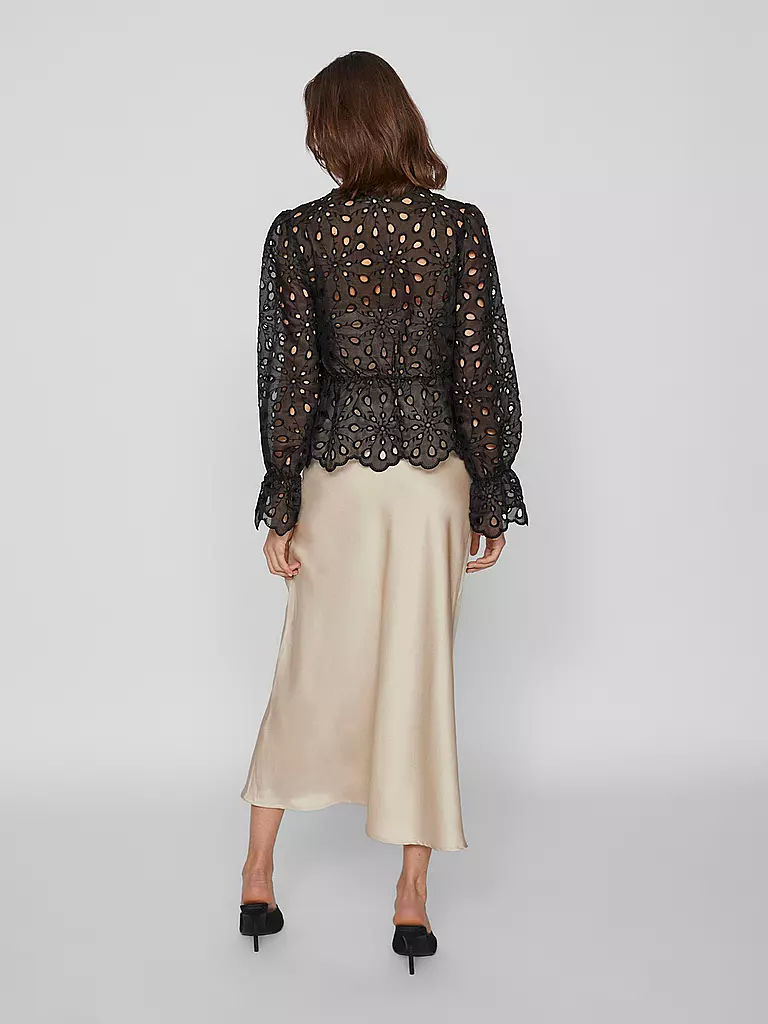 VILA | Midi falda VIELLETTE | beige