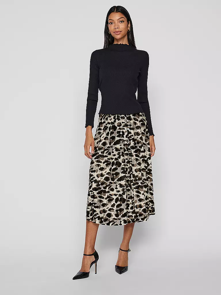 VILA | Midi falda VINITBAN | Crema