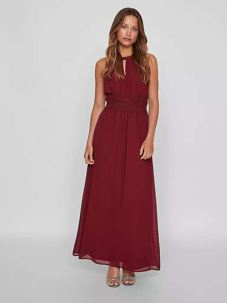 VILA | Vestido de noche VIMILINA | Rojo oscuro