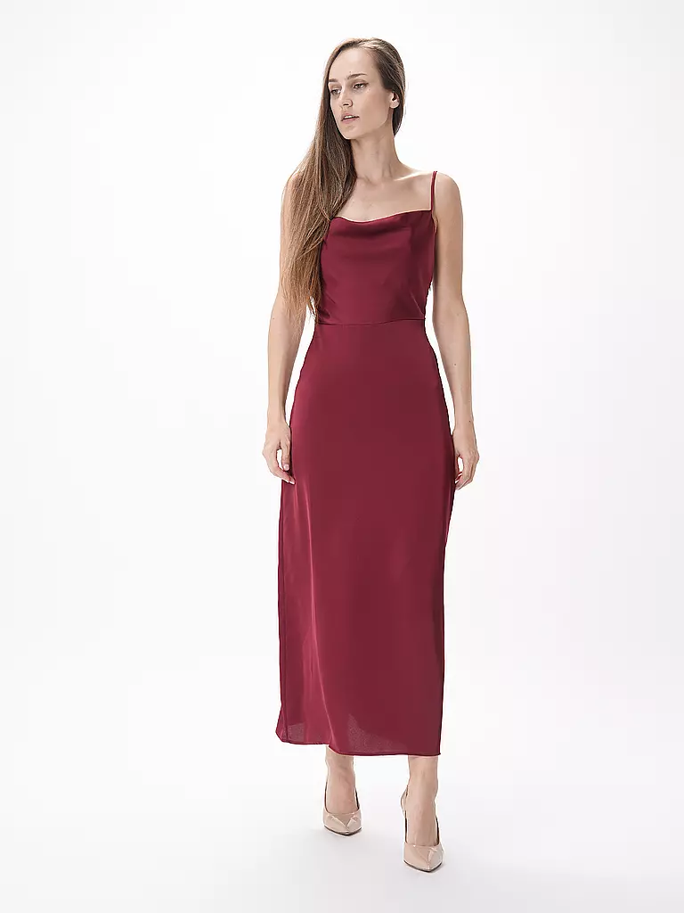 VILA | Vestido de noche VIRAVENNA | dunkelrot