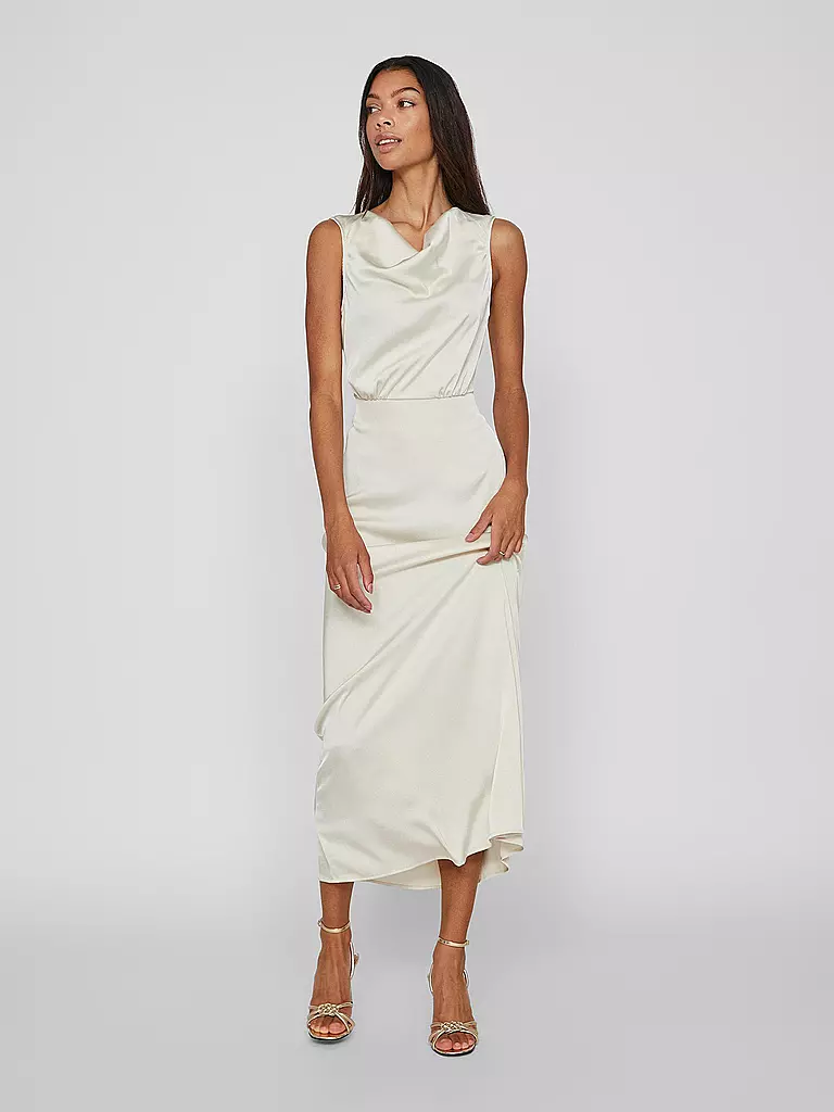 VILA | Vestido de noche VIRAVENNA | Crema