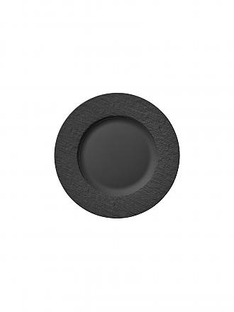 VILLEROY & BOCH | Plato llano "Manufacture Rock" 27cm (Negro)