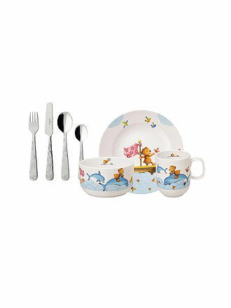 VILLEROY & BOCH | Juego de porcelana infantil Happy as a Bear 7 piezas