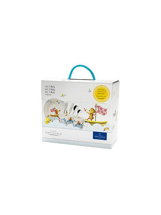 VILLEROY & BOCH | Juego de porcelana infantil Happy as a Bear 7 piezas