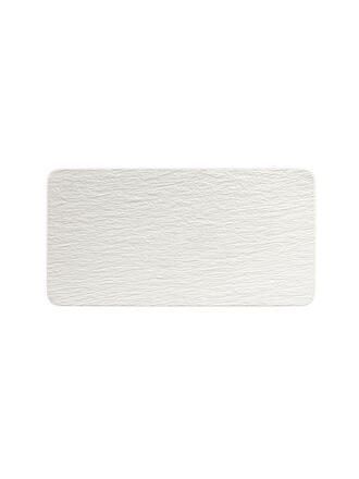 VILLEROY & BOCH | Fuente rectangular Manufacture Rock Blanc de 35x18 cm