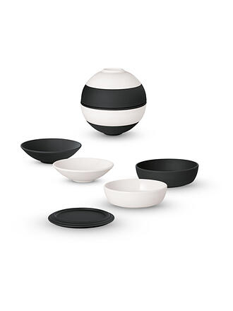 VILLEROY & BOCH | La Petite Boule BLACK&WHITE ICONIC 5 piezas