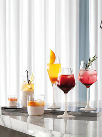 VILLEROY & BOCH | Juego de 4 vasos de chupito MANUFACTURE ROCK BLANC GLAS