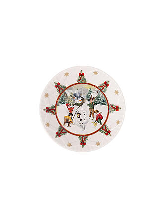 VILLEROY & BOCH | Cuenco navideño Toys Fantasy 24cm Muñeco de nieve