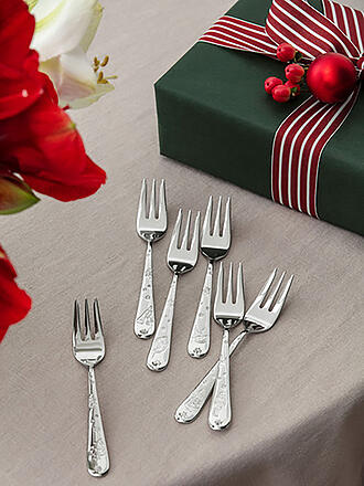 VILLEROY & BOCH | Juego de tenedores para pastel de 6 piezas