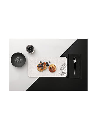 VILLEROY & BOCH | Bandeja de servir 35x18cm MANUFACTURE-MICKEY MOUSE Blanco