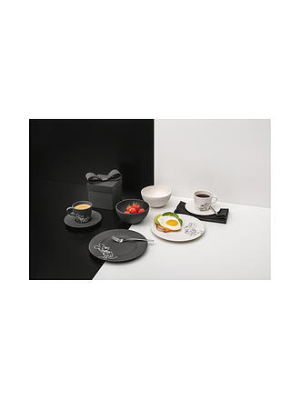 VILLEROY & BOCH | Set de desayuno de 8 piezas MANUFACTURE-MICKEY MOUSE Blanco/Negro