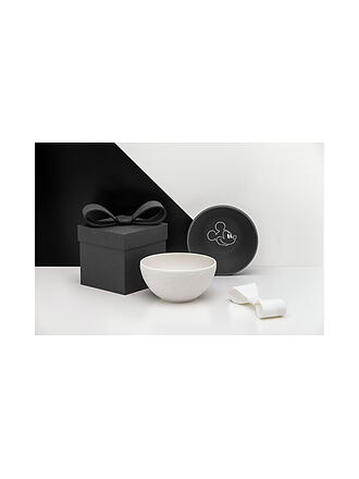 VILLEROY & BOCH | Set de cuencos para cereales de 2 piezas 430ml MANUFACTURE - MICKEY MOUSE Negro/Blanco