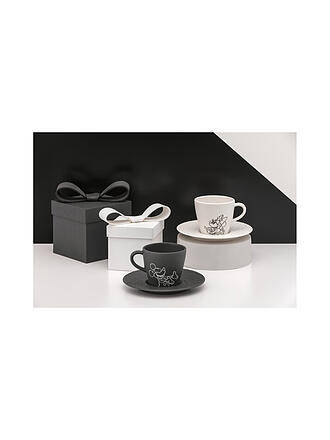 VILLEROY & BOCH | Juego de taza de café con plato de 4 piezas MANUFACTURE -MICKEY MOUSE